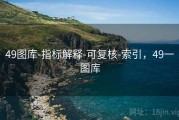 49图库-指标解释-可复核-索引，49一图库
