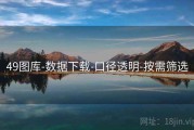 49图库-数据下载-口径透明-按需筛选
