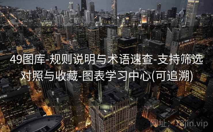 49图库-规则说明与术语速查-支持筛选对照与收藏-图表学习中心(可追溯) 49图库-规则说明与术语速查-支持筛选对照与收藏-图表学习中心(可追溯)